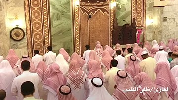 القارئ/ ظفر القليب (سورة سبإ) من صلاة التراويح