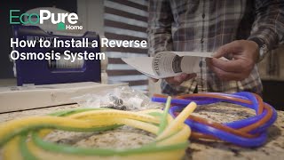 How to Install a Reverse Osmosis System