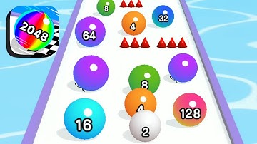 BALL RUN 2048 - All Levels Gameplay Walkthrough Android, iOS (Part 2)