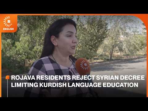 Rojava residents reject Syrian decree limiting Kurdish language education