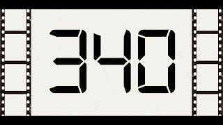Countdown from 340 to 0 (Retro)