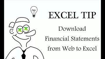 Excel - Download Financial Statements from Web to Excel