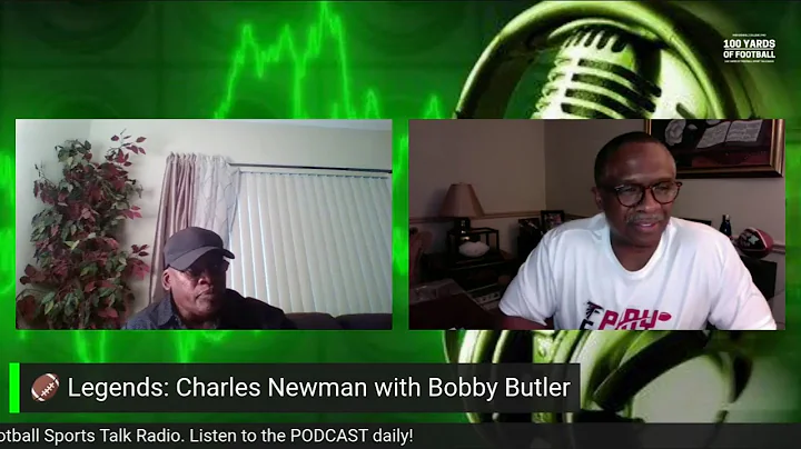 Legends: Charles Newman and Jerome Burgess with Bo...