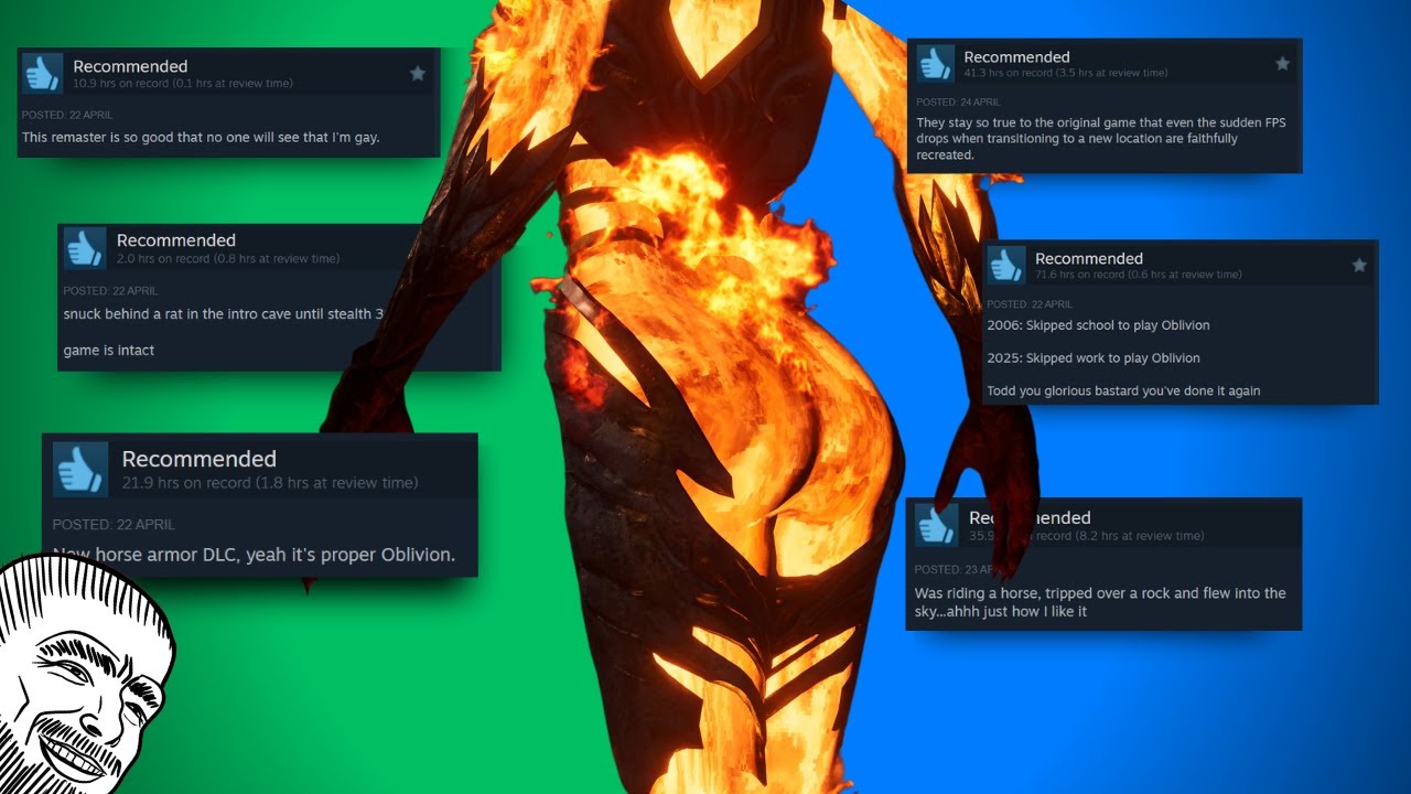 A Bard Sings OBLIVION REMASTERED Funniest Reviews!