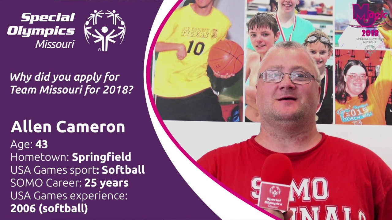 2018 Team MO: Allen Cameron, softball