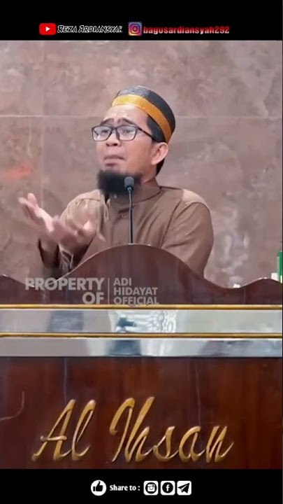 Renungan menyentuh hati | Ustadz Adi Hidayat