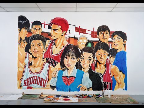 【灌籃高手 / SLAM DUNK】壁畫 - 276話 : 湘北高校バスケ部 - 煌めく瞬間に捕われて - 捕捉閃耀的瞬間