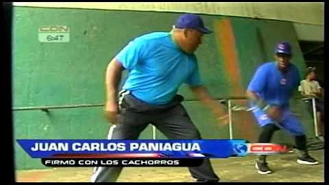 Juan Carlos Paniagua firma con Los Cachorros