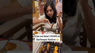 Download Lagu Can we beat ₹1000 at Bbq Nation 🍗 | What I ate at Barbeque Nation #shorts #barbeque #viral MP3