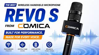 Comica Revo S - Best Wireless Handheld Microphone