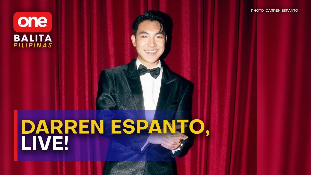 Live chikahan with singer Darren Espanto