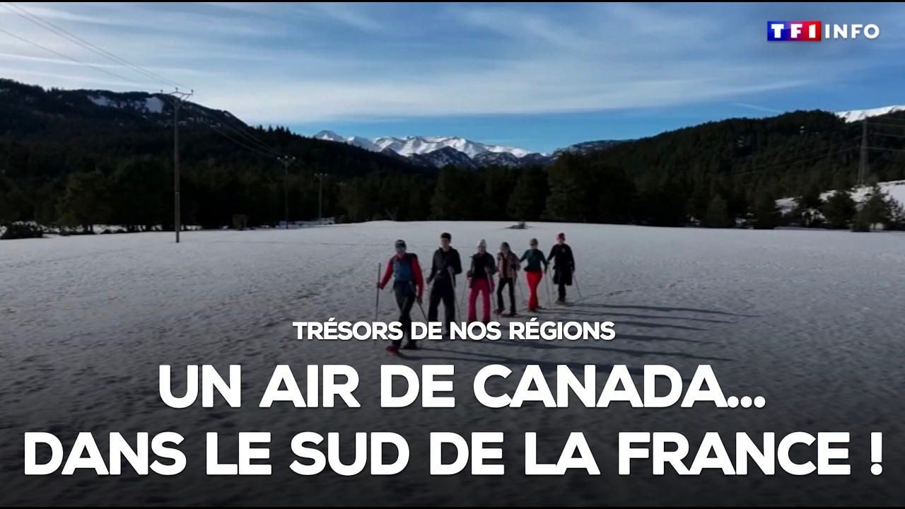 Un air de Canada... dans le Sud de la France !｜TF1 INFO