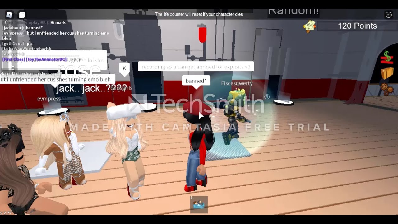 Roblox Little Girl Exploiting Me And My Friends But Goth1que Was Tricking Her Youtube - characther me exploit roblox