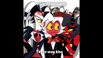 Three way kiss||LATE 😞💔||ib:tiktok||Helluva Boss||#helluvaboss #art #tweening #dontflop #trend