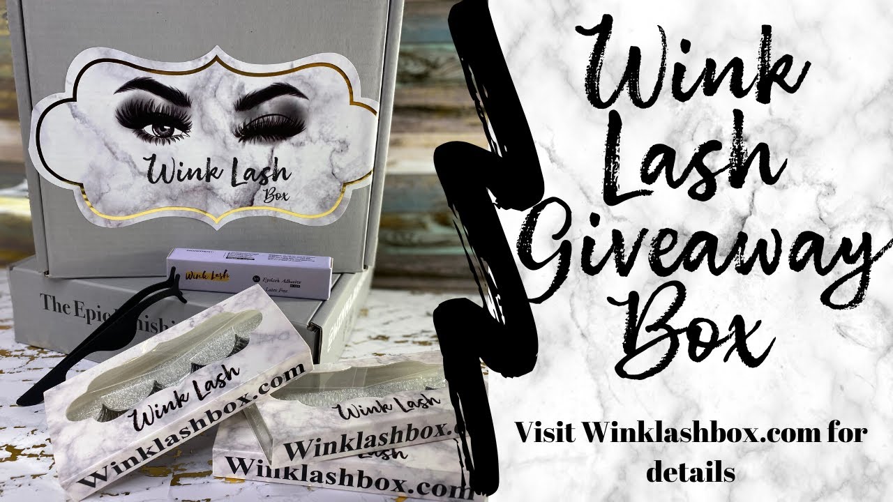 Wink Lash Box Giveaway
