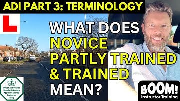 Part 3 test: Understand these stages of learning