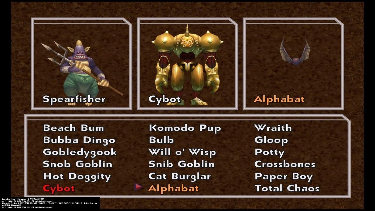 CHRONO CROSS: Grand Slam Guide,Concluída e Janice no Party