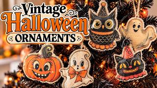 Make Vintage Halloween Ornaments | Printables, Canvas & Mod Podge