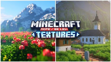 🏆 Top 3 BEST Texture Packs for Minecraft PE (MCPE/Bedrock) 2025! 🔥