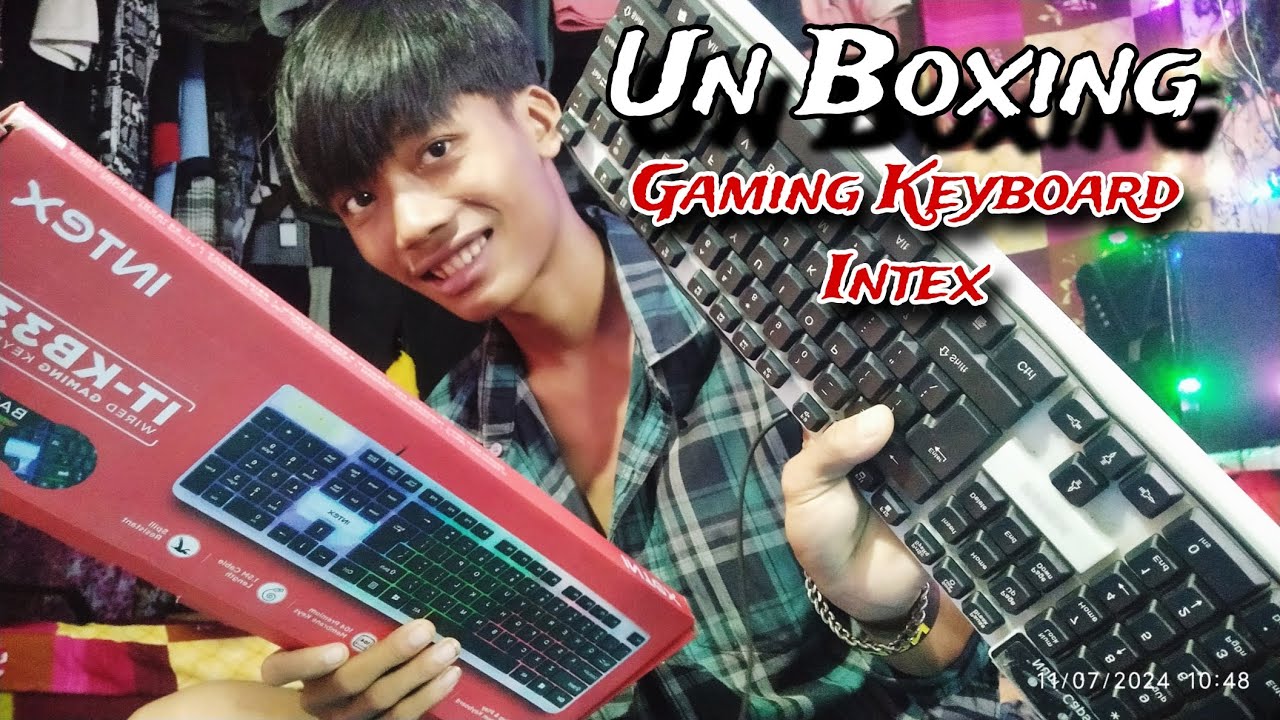 Gaming Keyboard Un boxing Tengrik Sangma - YouTube