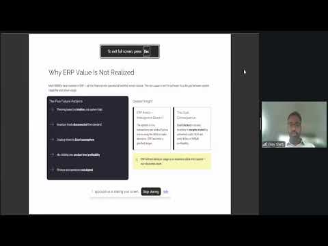 Webinar on MSME Pathshala Series (106)- “ERP Value Realization for MSMEs: Planning...- 17072026