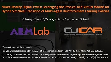 Mixed-Reality Digital Twins: Hybrid Sim2Real Transfer of Multi-Agent Reinforcement Learning Policies