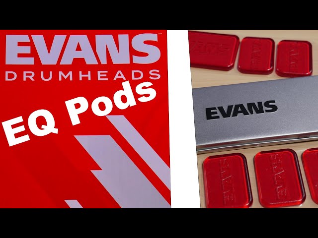 Набор гелевых демпферов EVANS EQ PODS Drum Damper Gels