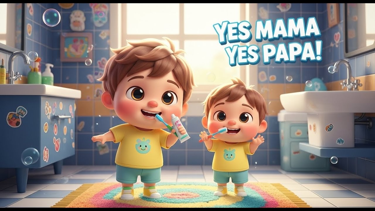 Yes Mama Yes Papa – Nursery Rhyme, Toddler Learning, Family Fun, and Playful Interaction