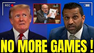 Trump PANICS As FBI Agents EXPOSE Kash Patel In Federal Court Live! Net Worth