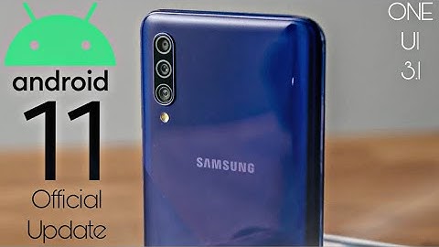 Samsung Galaxy A30s Android 11 ONE UI 3.1 Official Update (RELEASED)