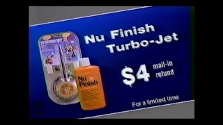 1983 Nu Finish Turbo Jet Brush Kit Tv Commercial Car Polish