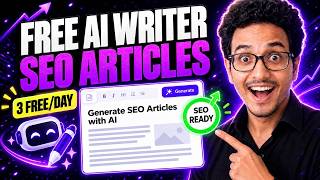Free AI Content Writer: Create SEO Articles in Minutes