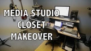 MEDIA STUDIO CLOSET MAKEOVER | TARGET HOME ESSENTIALS, STERILITE