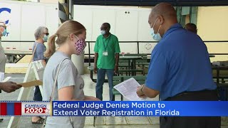 Florida Judge Rejects FL Voter Registration Extension