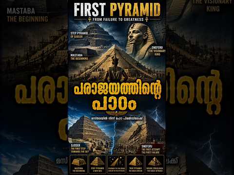 പരാജയത്തിൽ നിന്ന് പിരമിഡിലേക്ക് | From Failure To Pyramid | Egypt Pyramid Series | Shorts 7