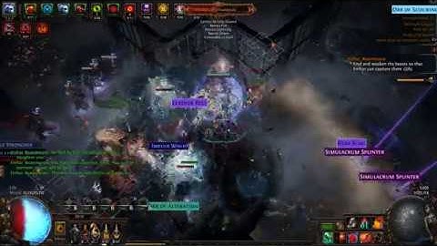 3.10 Delirium Split Personality Int Stacking MS HoWA Jugg vs. Kosis Double Boss T16 100% Delirium