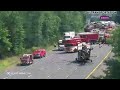 Video shows helicopter on I-95 in Howard County after crash