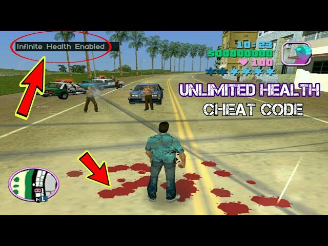GTA Vice City PC Cheat Codes