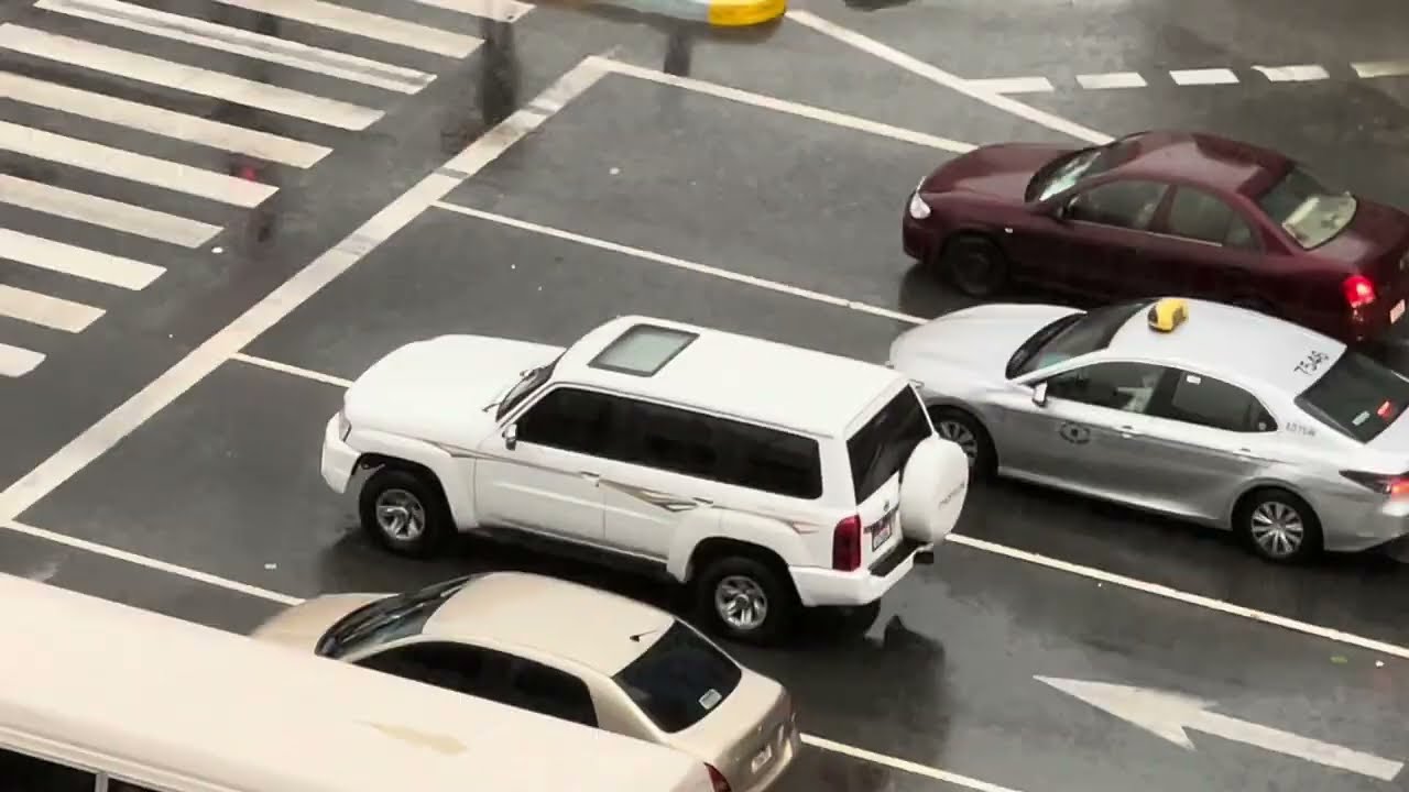 weather in uae | heavy rain in abudhabi 2\04\2024