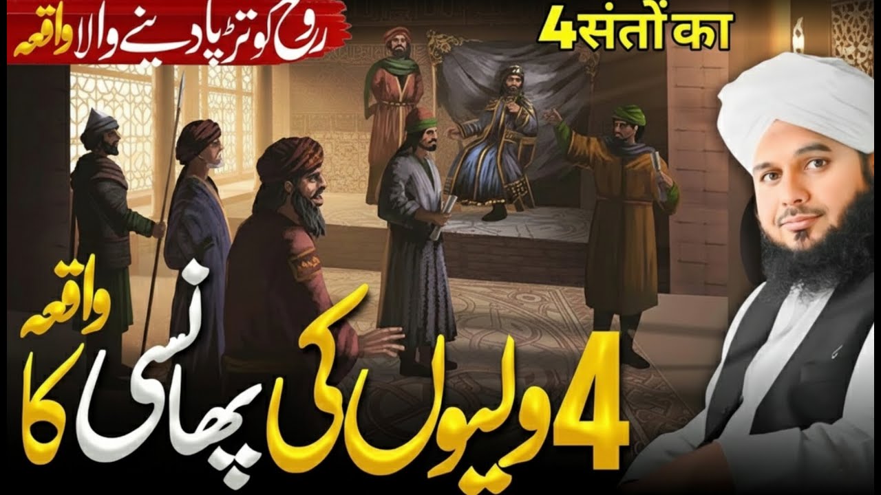 4 Waliyon Ki Phansi Ka Waqia | Ajmal Raza Qadri Latest Bayan Raza Inspirations