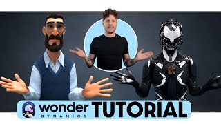 Wonder Dynamics Tutorial - MOTION CAPTURING and CG CHARACTERS made easy