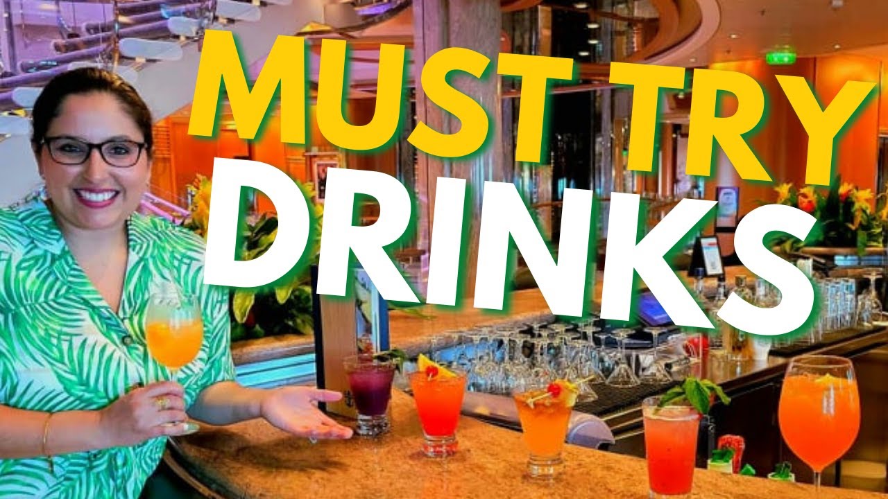 TRY THESE ON YOUR NEXT CRUISE! ROYAL CARIBBEAN DRINK PACKAGE COCKTAILS