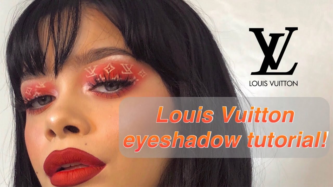 👑Louis Vuitton eye makeup  Rhinestone makeup, Crazy makeup, Makeup designs