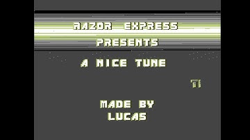 C64 One File Demo: 1987 A Nice Tune by Razor Express
