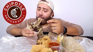 MUKBANG Chipotle Burritos FEASTIN! | EATING SHOW WATCH ME EAT