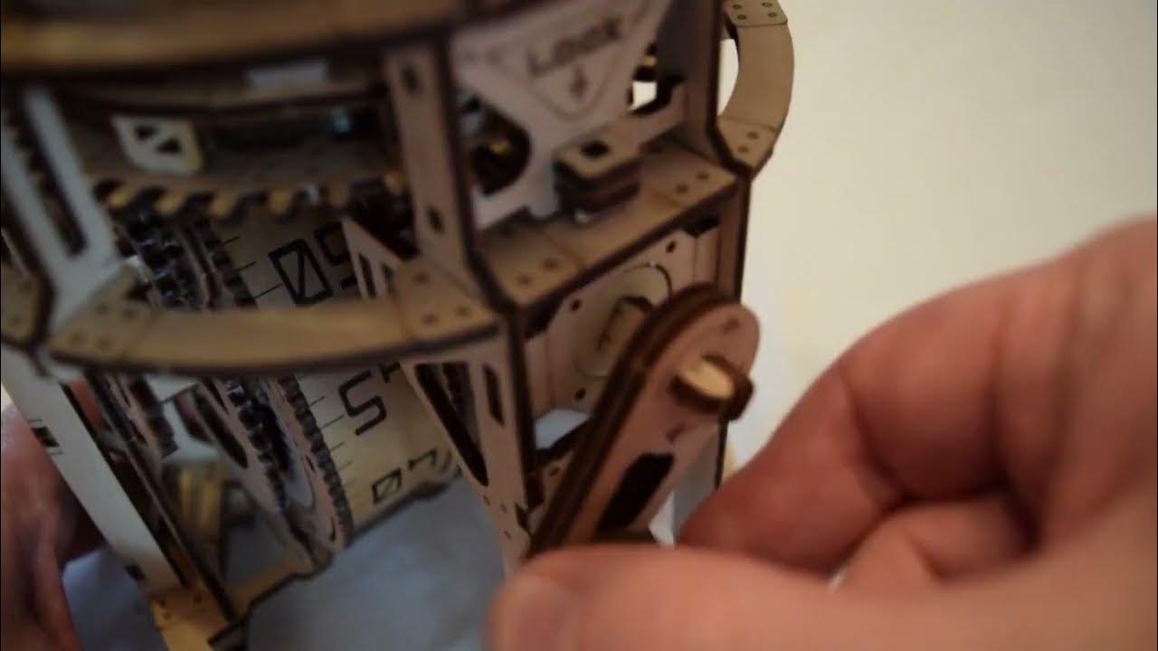 Ugears Tourbillon Table Clock Assembly and THREE TIPS YouTube