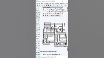 Easy Method opening in SketchUp with 1001bit tools plugin #shorts #shortsfeed #sketchup #viral #art
