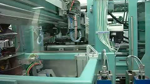 Custom Automation - Injection Molding Side Entry Robot