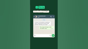 Step by Step: How to use quick replies in WhatsApp Business