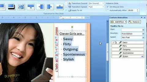 Cara membuat teks animasi pada PowerPoint 2007